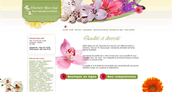 Desktop Screenshot of fleuristerivesud.com